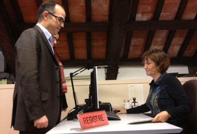 El portaveu de CiU presenta al registre del Parlament el text pactat entre les tres formacions