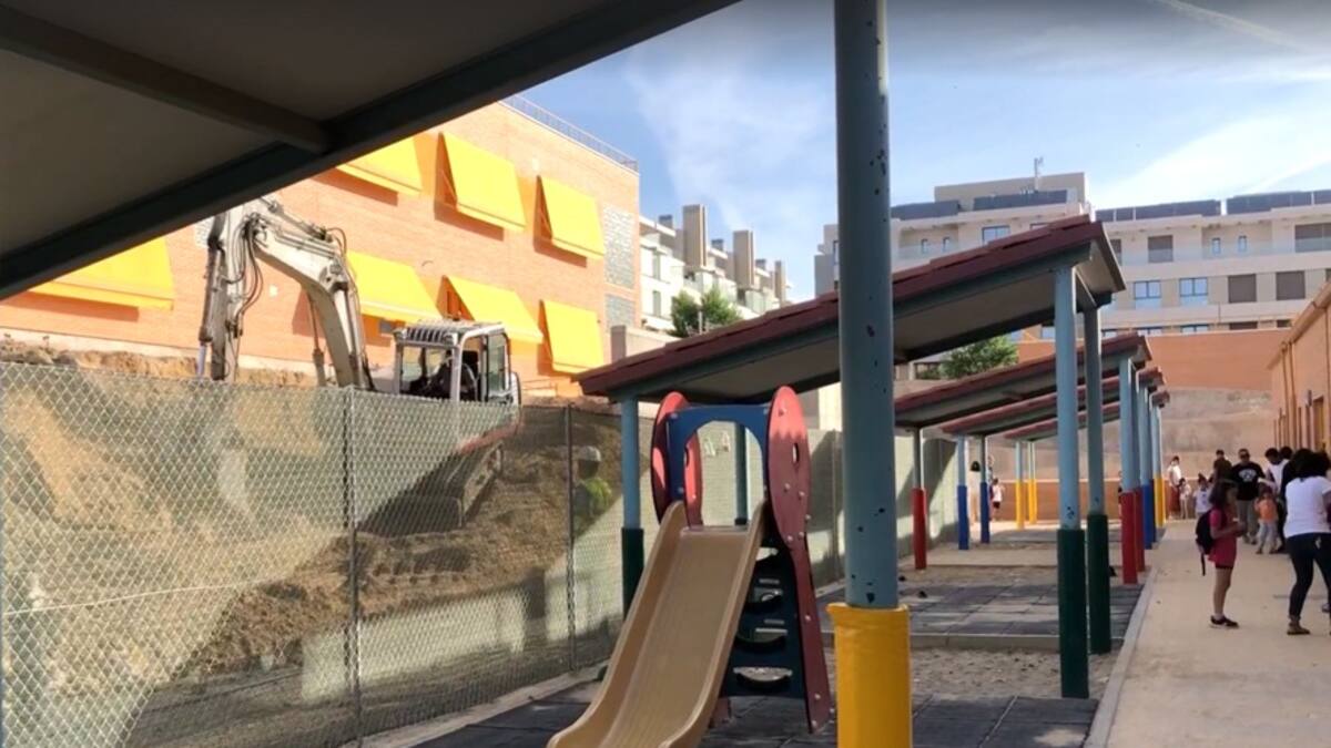 Las familias del colegio Tempranales de Sanse protestarán para exigir la finalización de las obras del centro