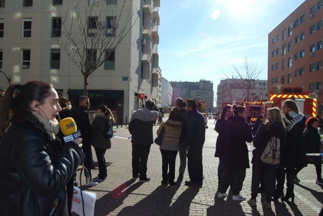 A pie de calle Madrid Oeste 10-01-2019 – Incendio en la Calle Perseo de Móstoles