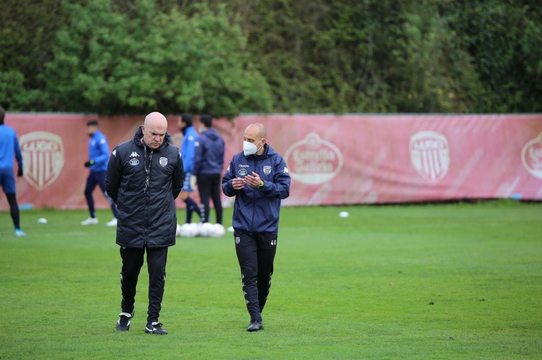 Luis César Sampedro, entrenador del CD Lugo.