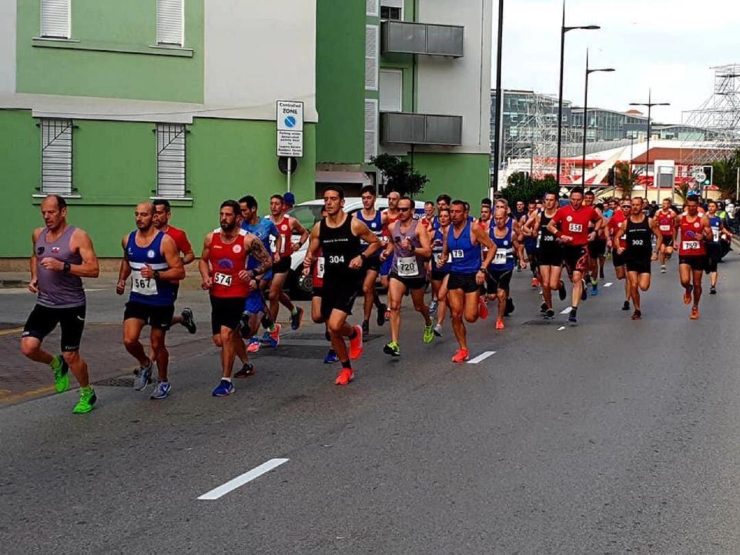 Un momento de una prueba.