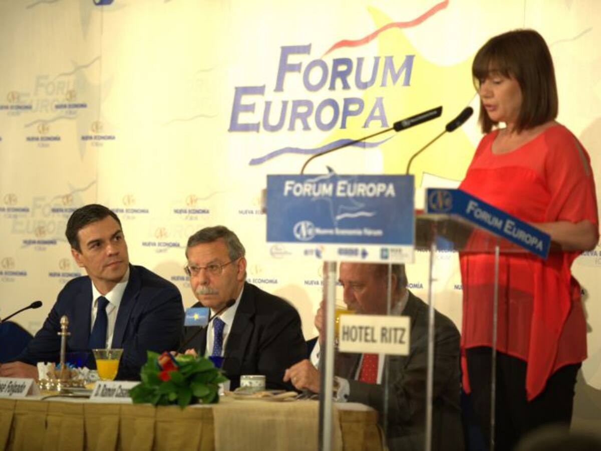 Pedro Sánchez defiende en Madrid un Gobierno "a la balear" para toda España