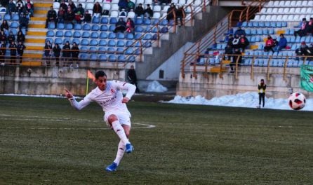 La afición leonesa la tomó con Hugo Rodríguez