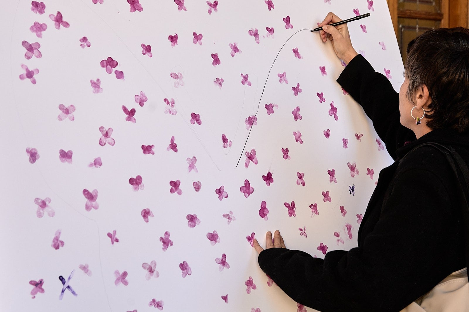 Acte conmemorativo contra la violencia de género en Gandia.
