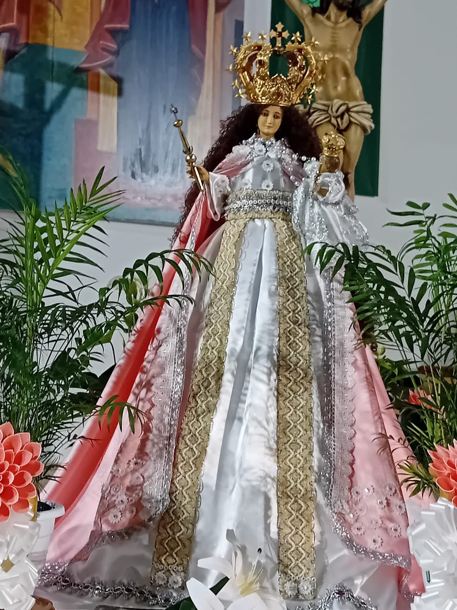 Imagen de la Virgen del Cisne