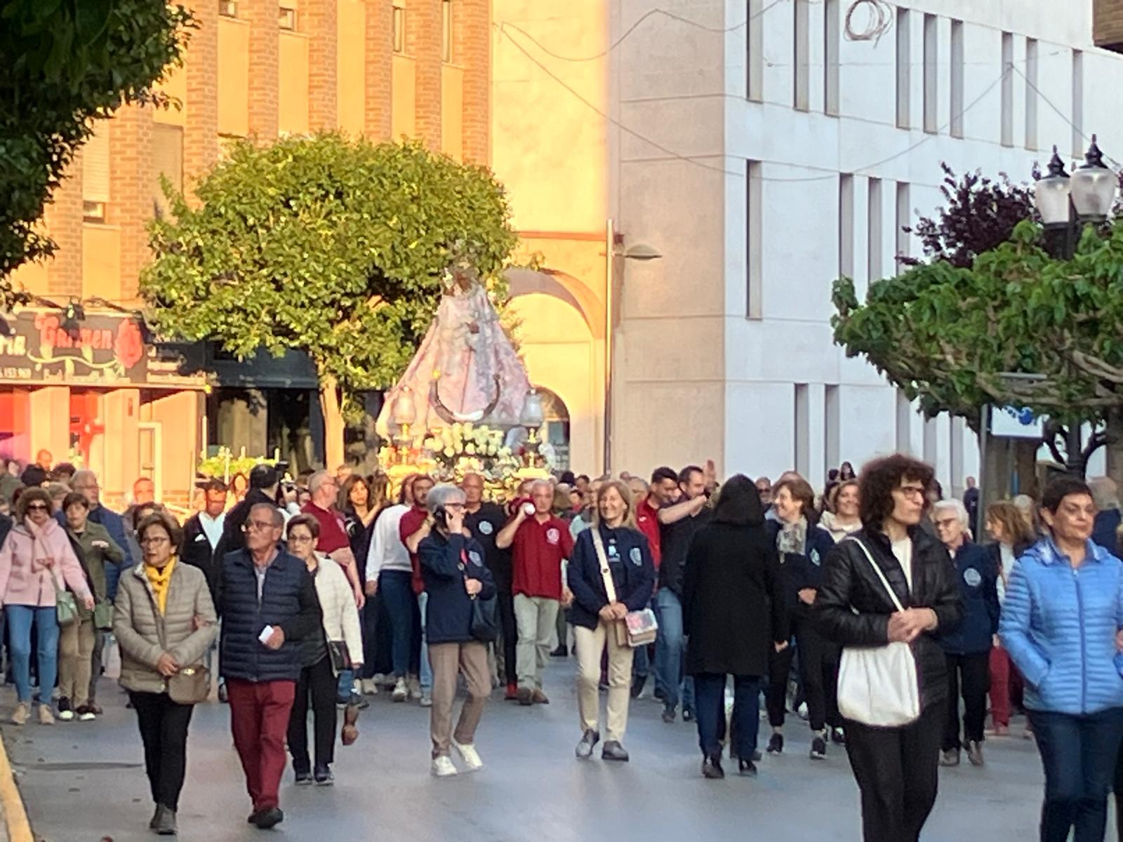 La Morenica, en la mañana del 1 de mayo