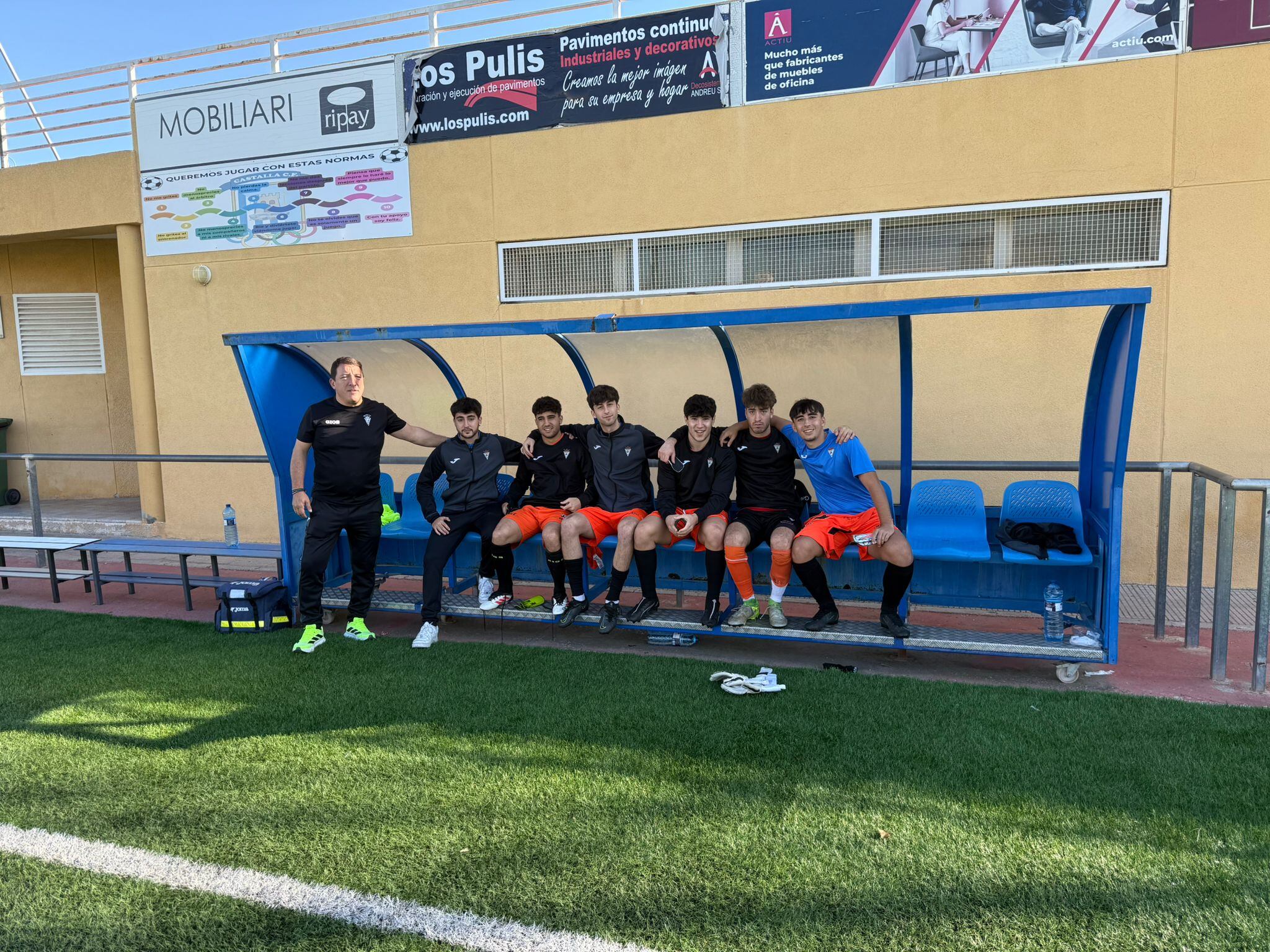 Banquillo del equipo