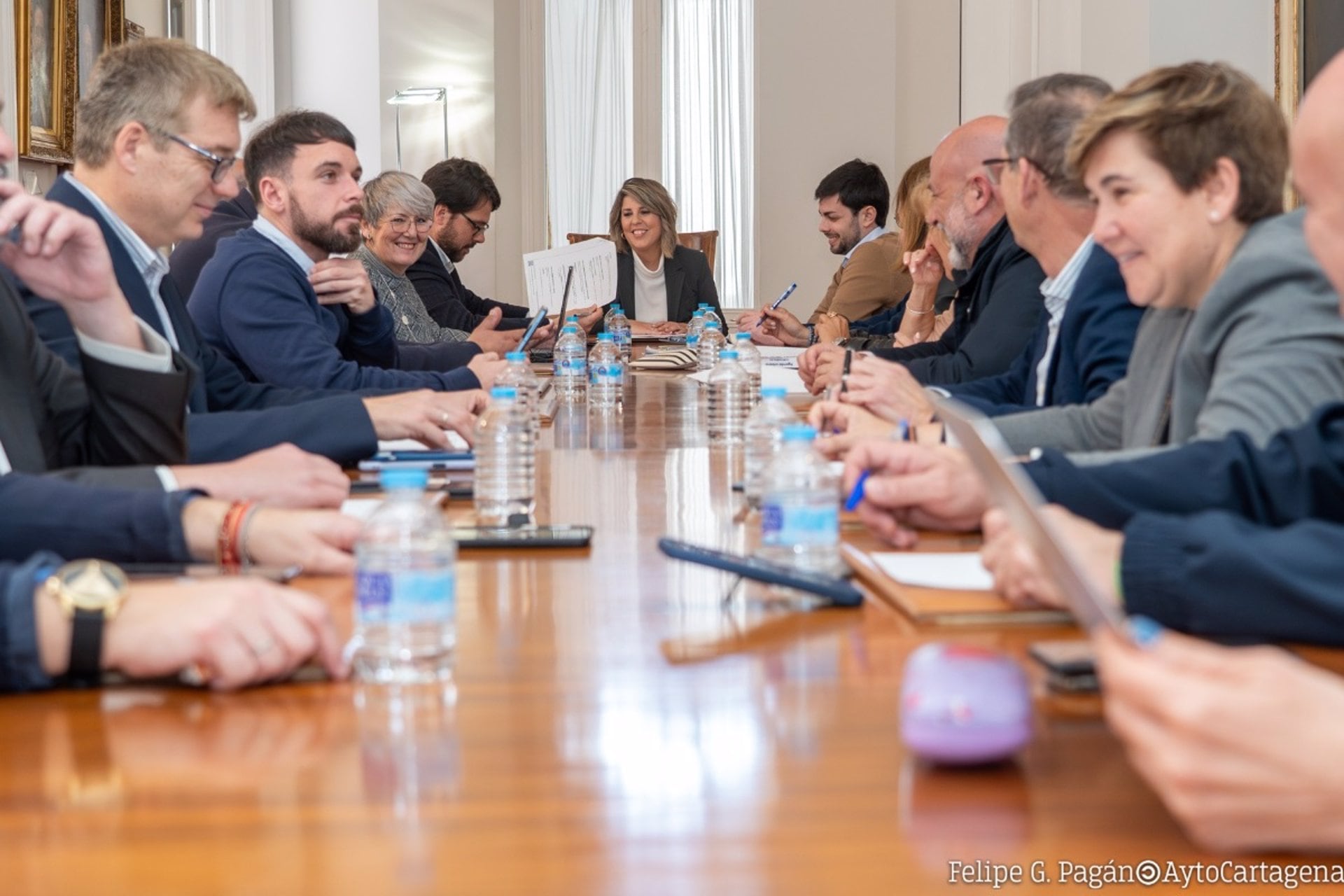 Reunión de la Junta del Gobierno del Ayuntamiento de Cartagena