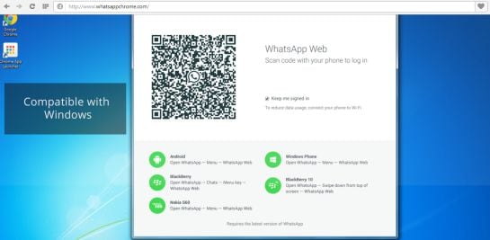 Fraude relacionado con WhatsApp Web