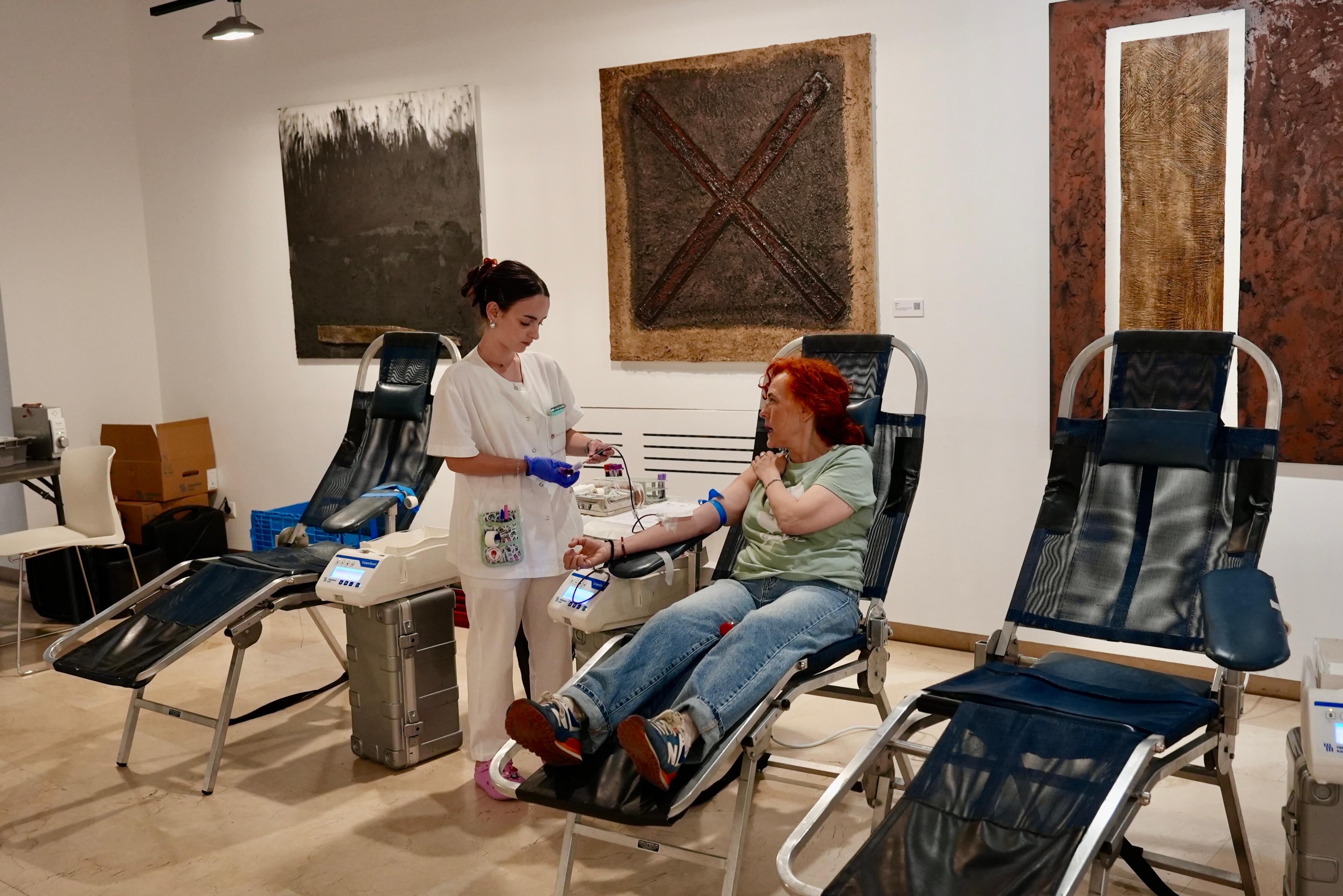 Maratón de donaciones en la Diputación de Valladolid