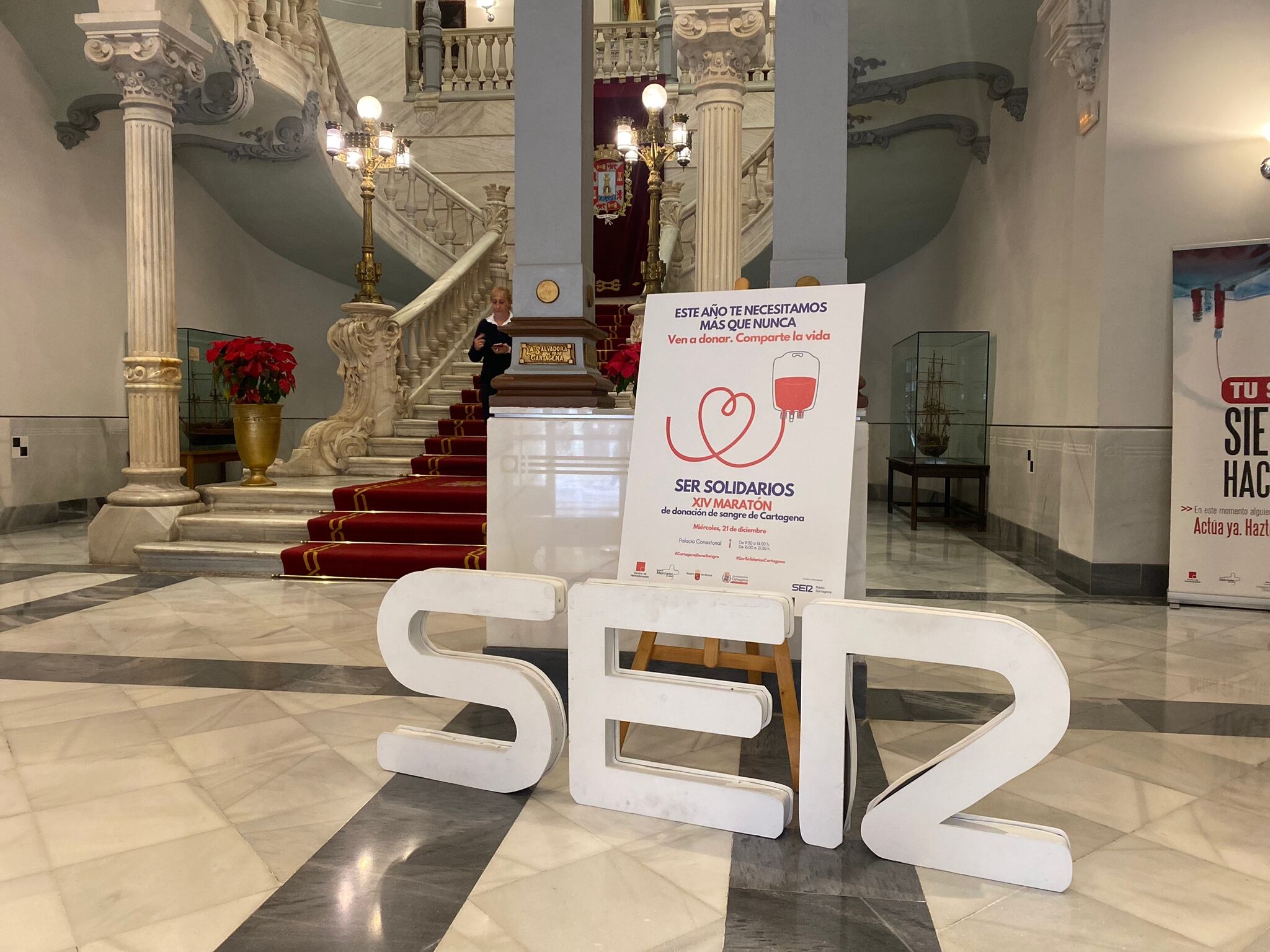 Maratón de Donación de Sangre en el Palacio Consistorial