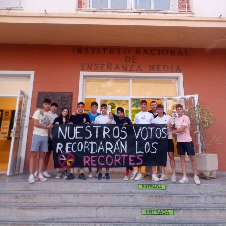 Alumnado del IES La Asunción