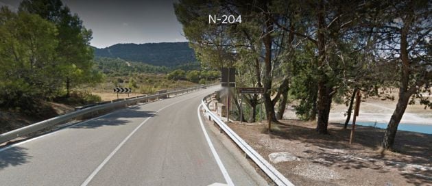 Acceso al Viaducto sobre la N204