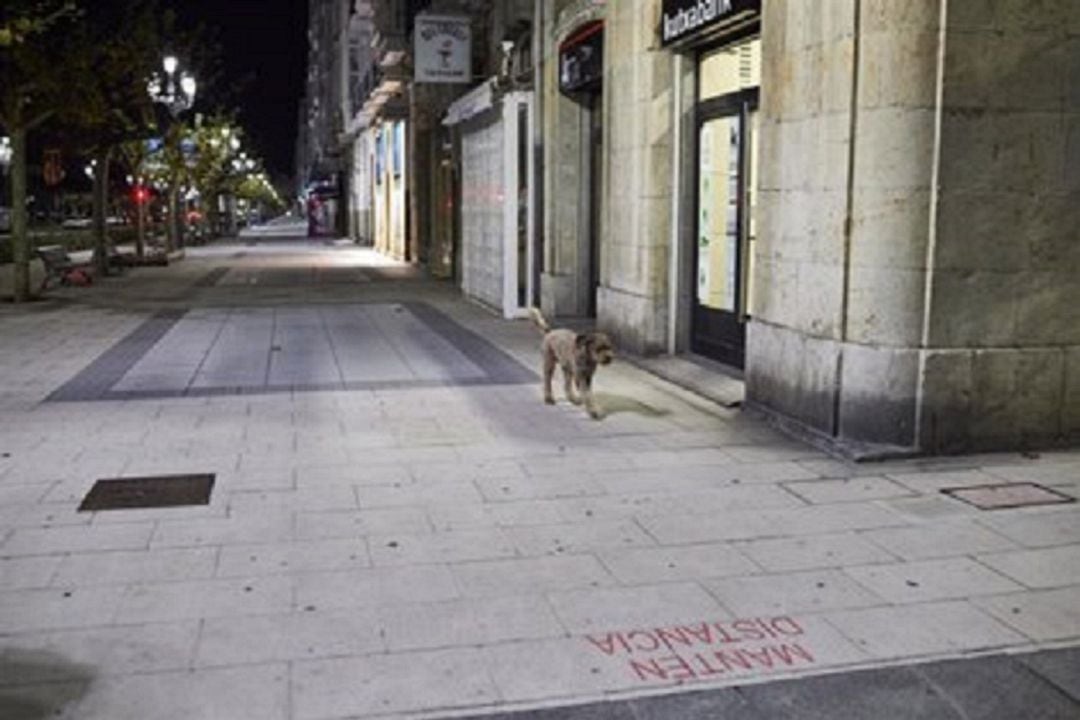 Toque de queda en Santander