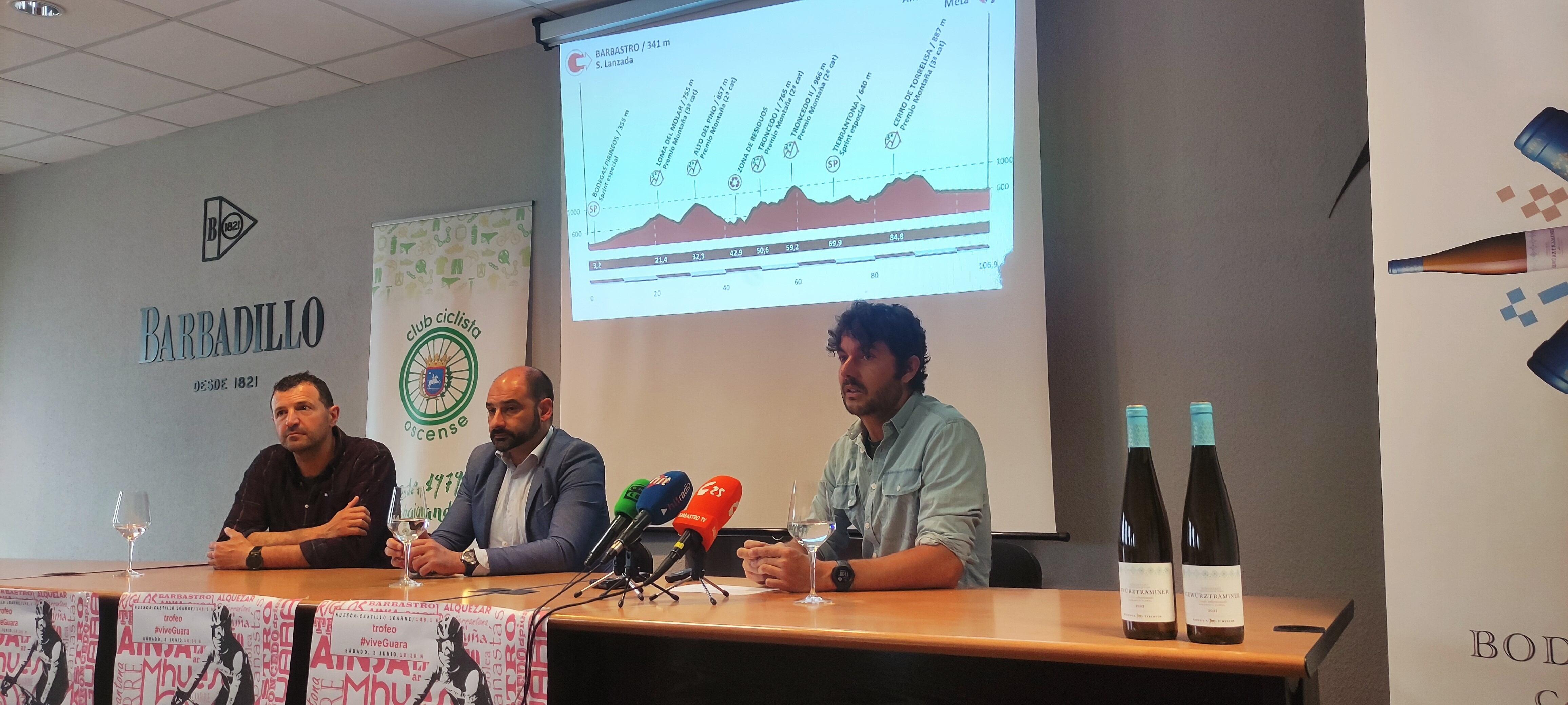 Presentación de B-Guara en Bodega Pirineos en Barbastro