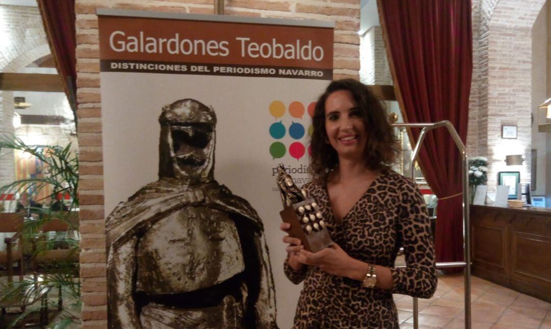 Mamen García, Premio Teobaldo 2018 al periodismo social