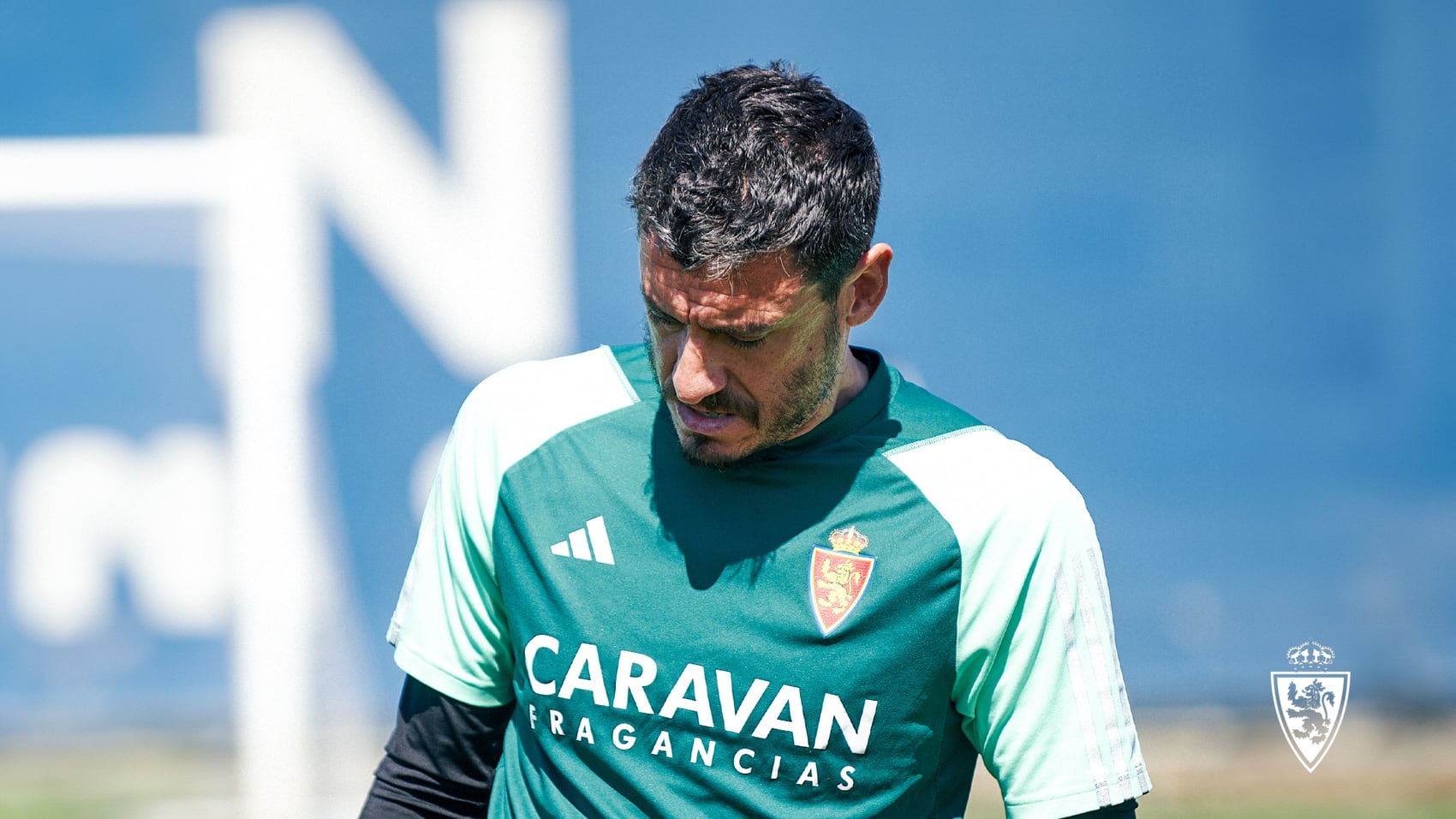 Cristian Álvarez durante un entrenamiento en la Ciudad Deportiva