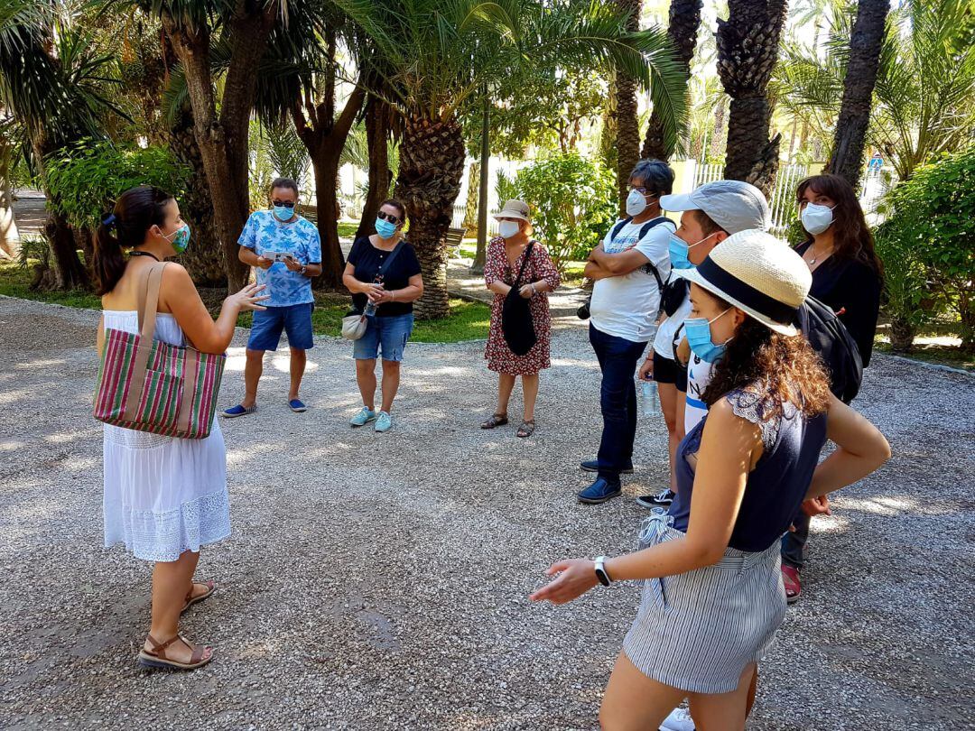Turistas por Elche