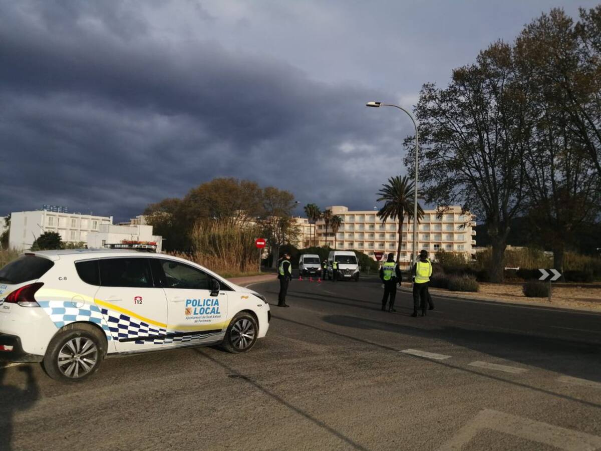 Siete detenidos más en Ibiza por saltarse el estado de alarma este Jueves Santo