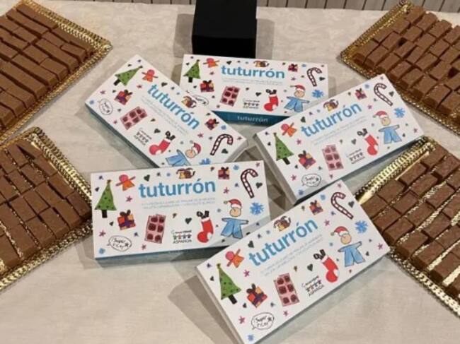 El turrón solidario se ha podido degustar al finalizar el acto