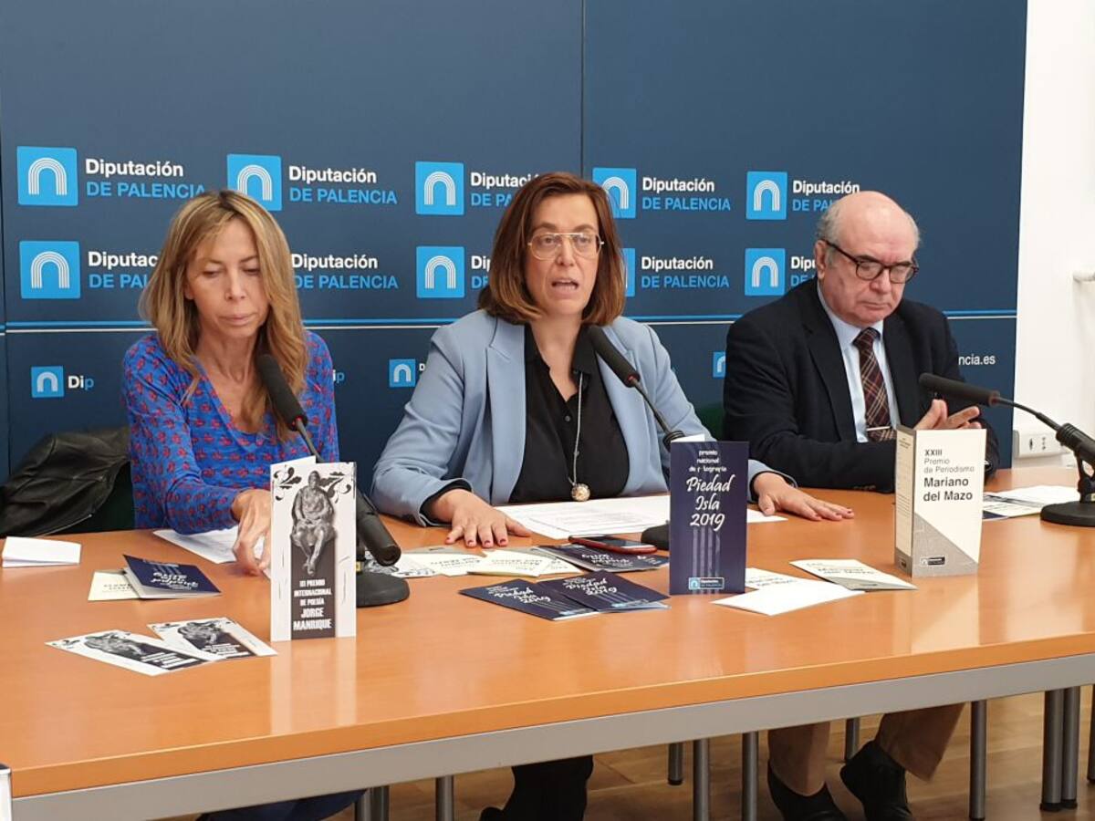 La Diputación premia el talento cultural y artístico con una nueva edición de los Jorge Manrique, Mariano del Mazo y Piedad Isla