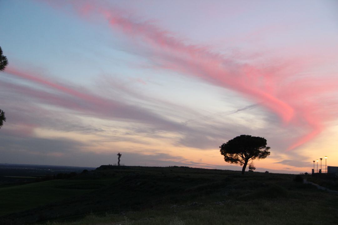 Panorámica de Las Lomas en Cuéllar donde se va a realizar alguna de las actividades astronómicas organizadas