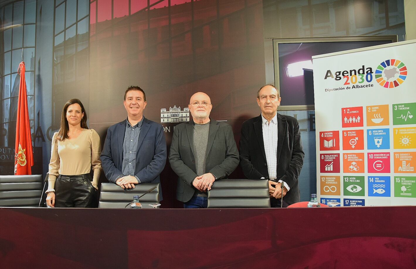 Rueda de prensa de la presentación de la programación de Albacete en Fitur