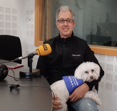 Marcos Parra y Eddi, en los estudios de &#039;Hoy por Hoy Madrid Sur&#039;