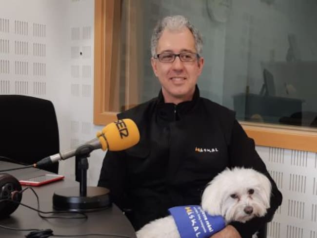 Marcos Parra y Eddi, en los estudios de 'Hoy por Hoy Madrid Sur'