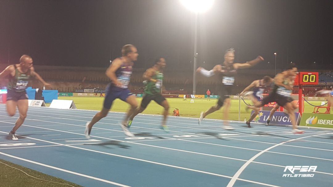 Sergio Juárez, campeón de España de 100 metros lisos con un tiempo de 10.32