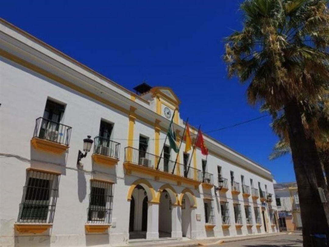 Fachada del Ayuntamiento de Trebujena