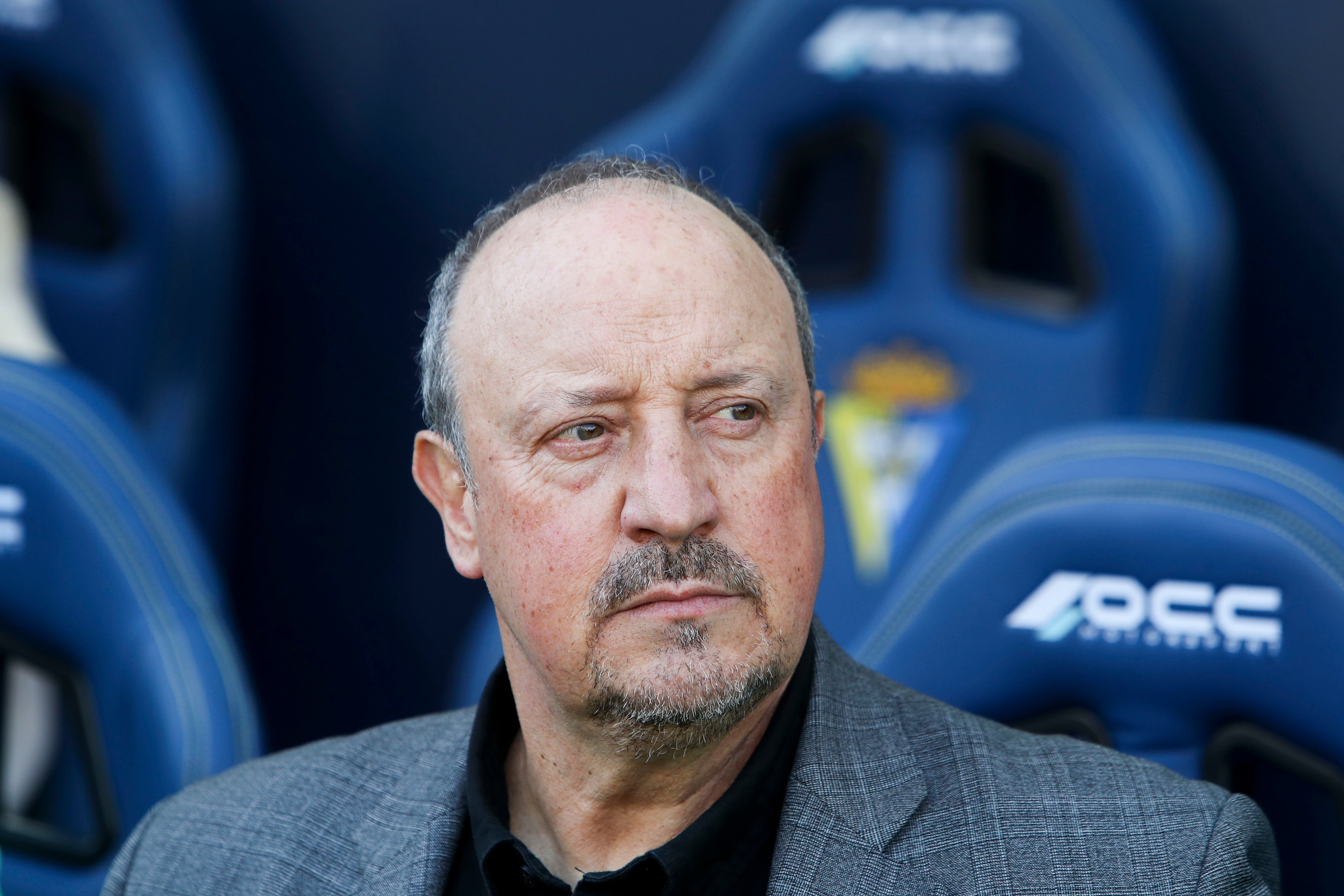 CÁDIZ, 25/02/2024.- El entrenador del RC Celta Rafa Benítez durante el partido de LaLiga contra el Cádiz CF, este domingo en el estadio Nuevo Mirandilla de Cádiz. EFE/Román Ríos
