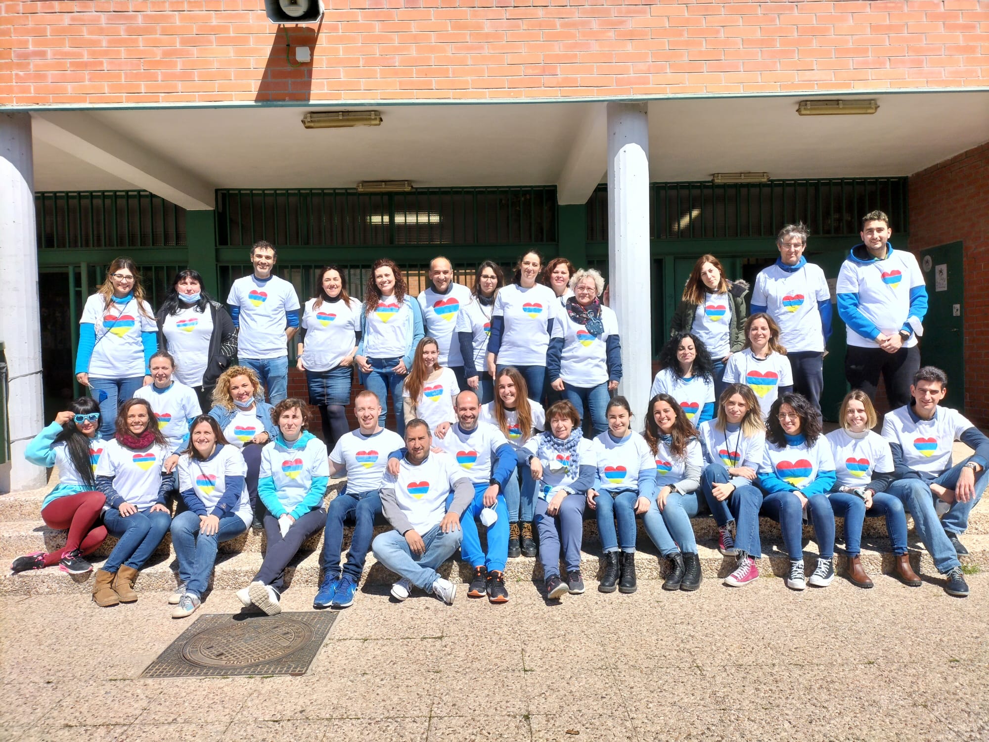 El CEIP Julián Besteiro de Parla hace gala de su apuesta por la diversidad.