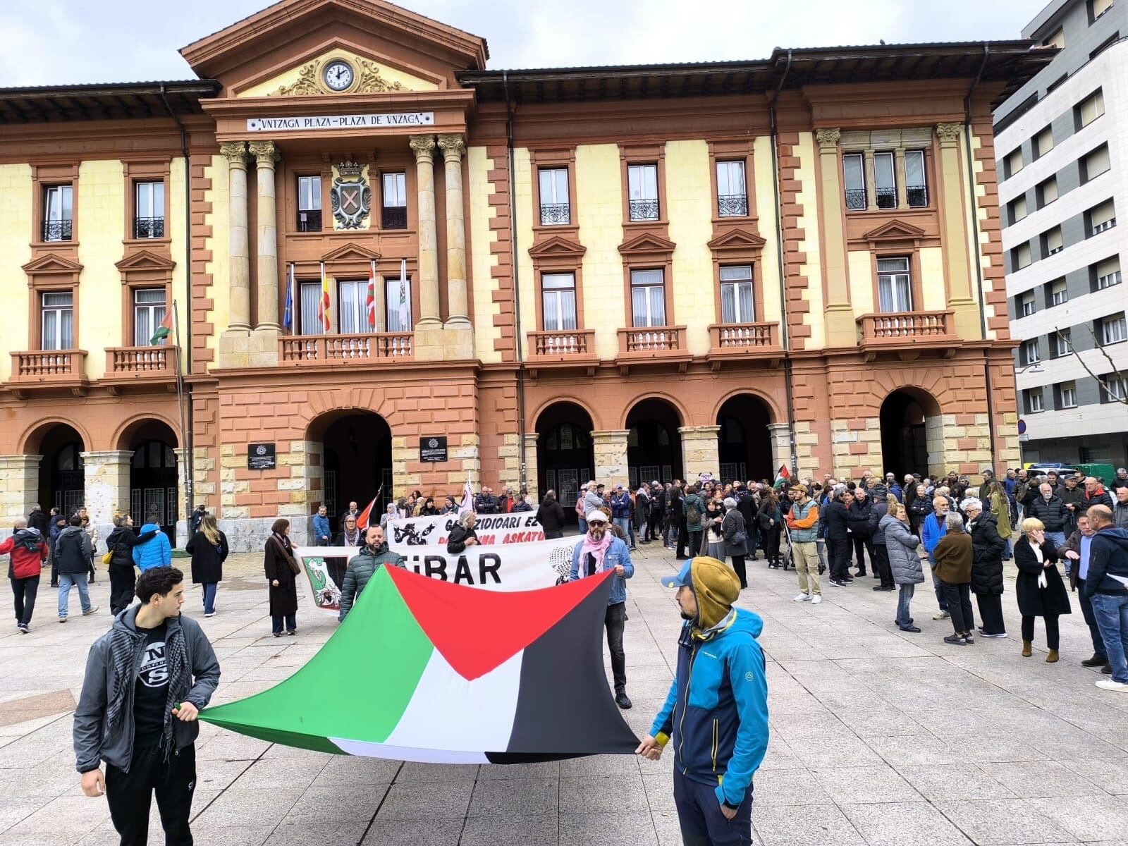 Imagen de una movilización anterior en Eibar
