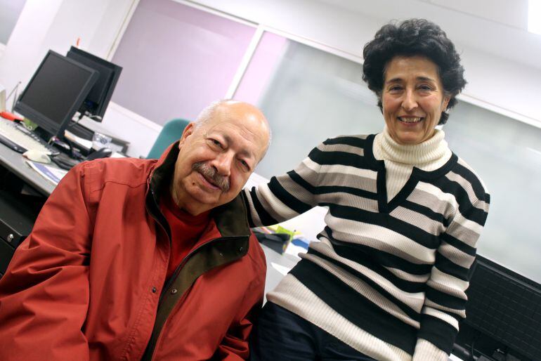 Vicente Hipólito y Consuelo García, socio y presidenta de la Asociación Parkinson Alicante