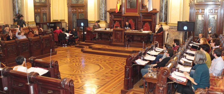 Pleno Municipal de A Coruña. Foto de archivo