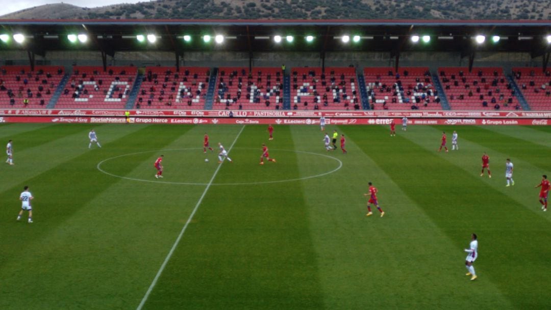 El Numancia acarició la victoria ante el Valladolid Promesas.