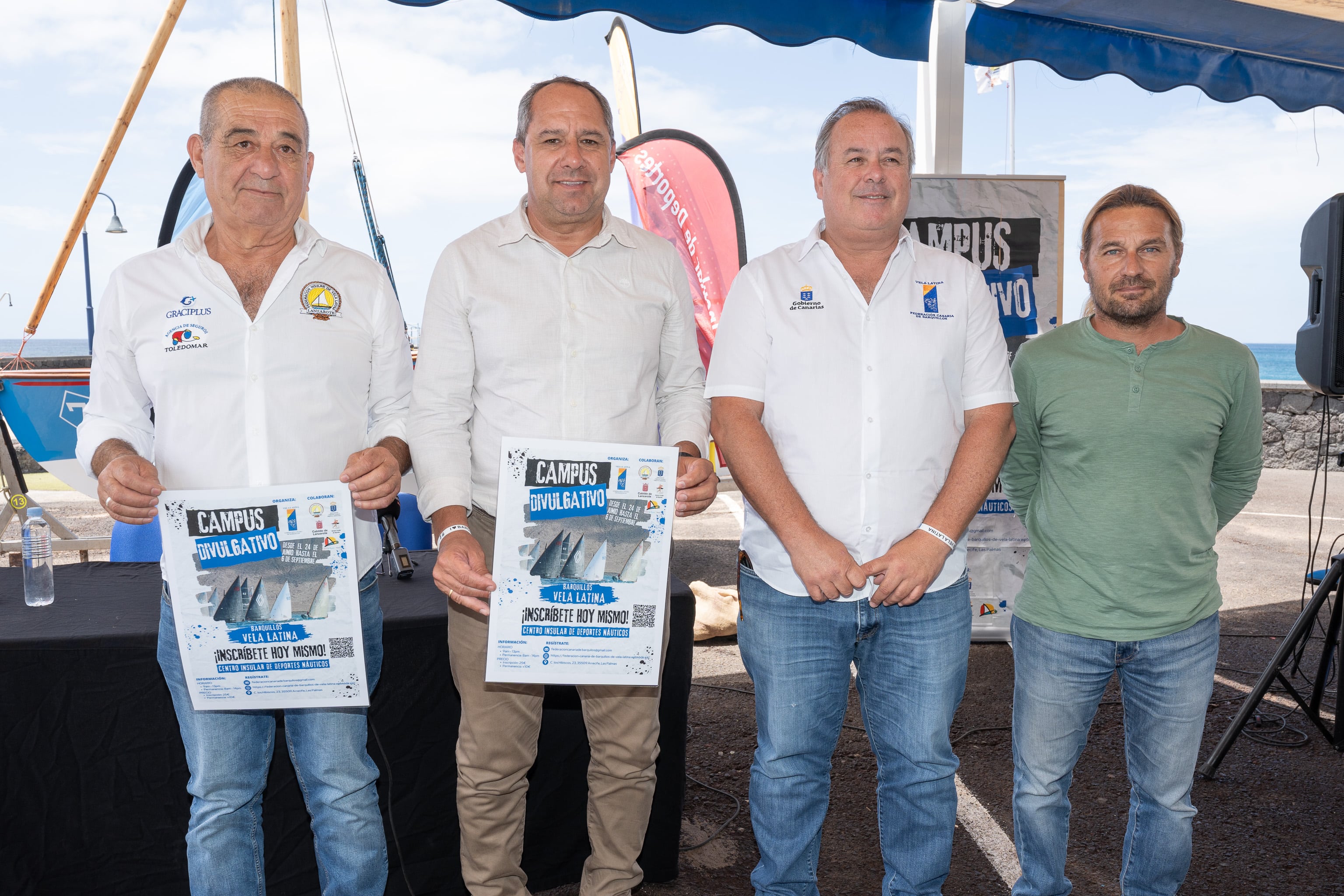 Presentación del Campus Divulgativo de Vela Latina y Barquillos en Lanzarote.