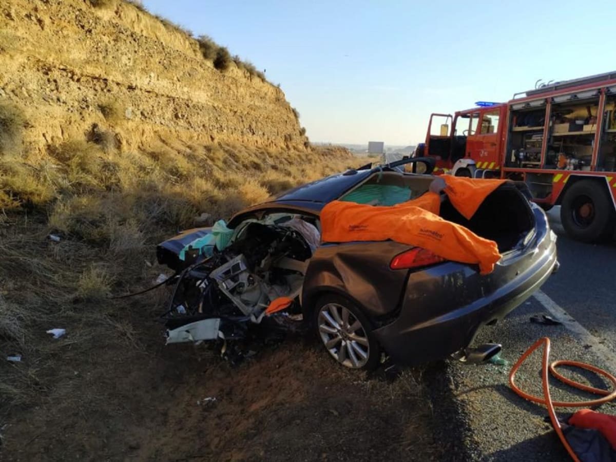 Un fallecido en un accidente en la carretera N-400