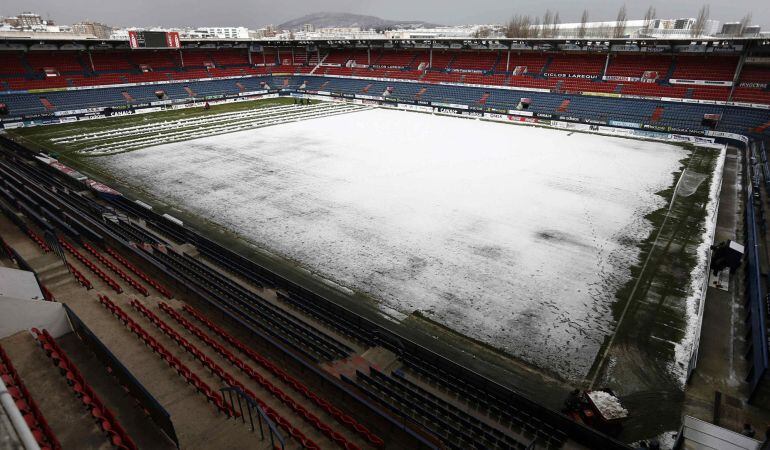 El Sadar, estadio de Osasuna.