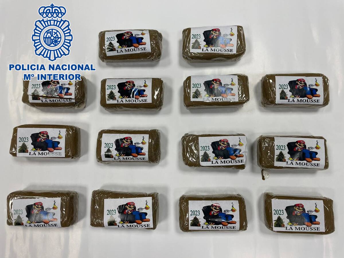 La Policía Nacional detiene en Andújar a dos varones por tráfico de drogas