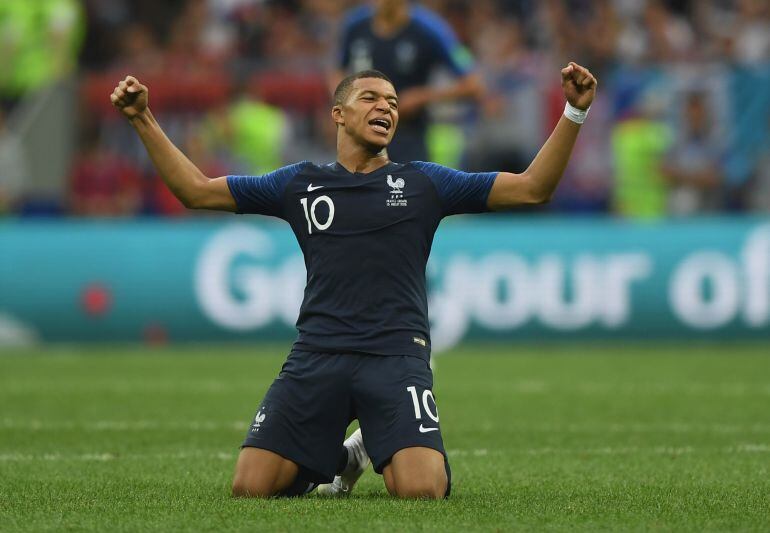 Mbappé es el jugador más joven junto a Pelé en marcar en la final de un Mundial