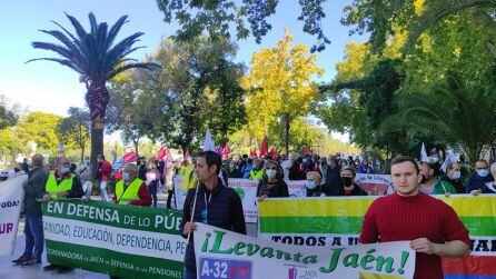 Plataformas, respaldando la marcha a pie de hoy.