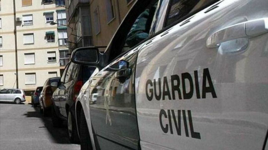 Un vehículo de Guardia Civil.