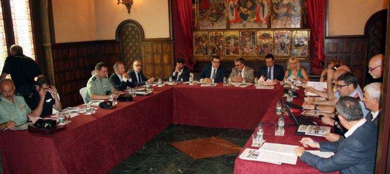 Reunió de la Junta de Seguretat de Lleida.