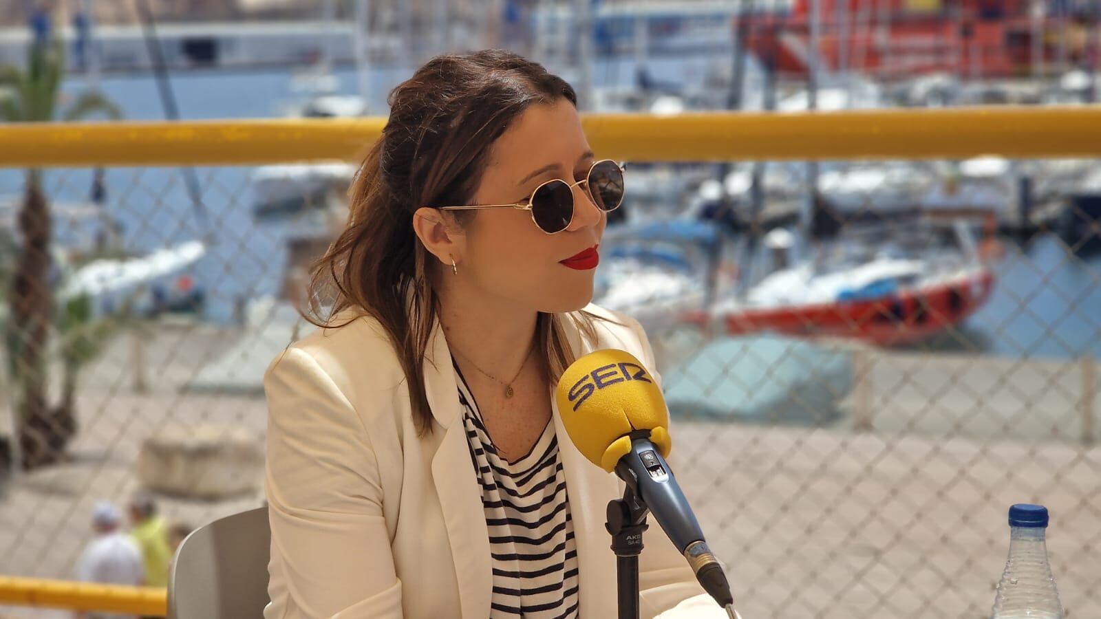 Gloria Pividal, profesora del IES Mediterráneo,