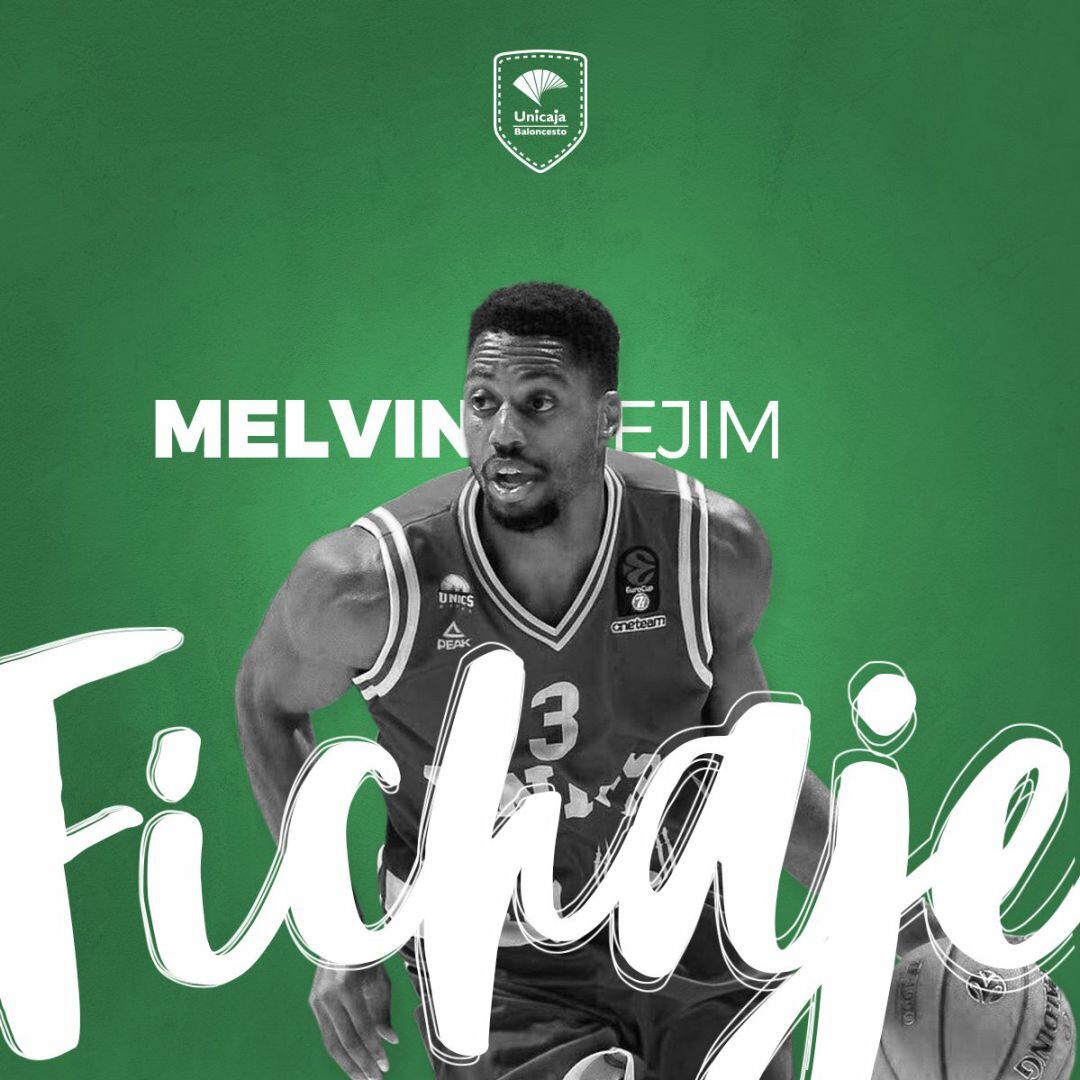 Así anunció el Unicaja el fichaje de Ejim