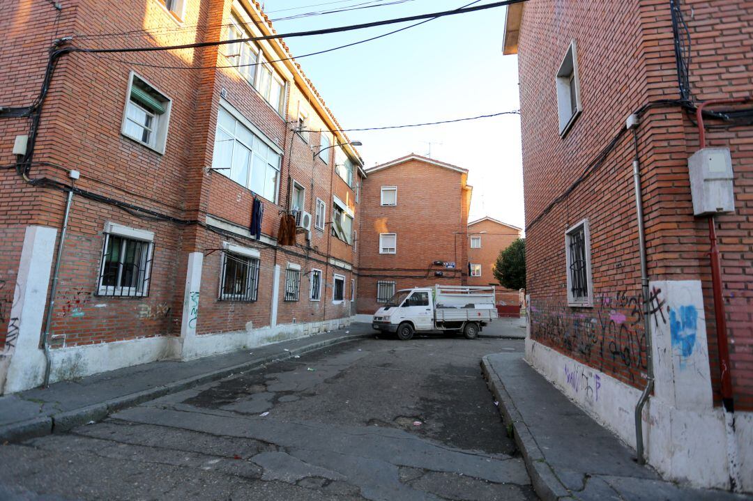 Barrio de las viudas en Valladolid