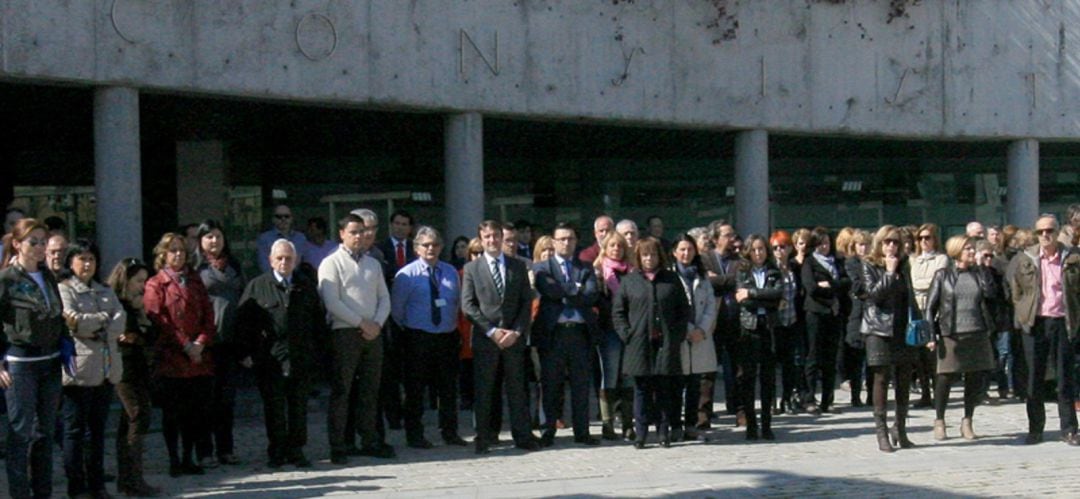 Minuto de silencio por las víctimas del 11M en Tres Cantos