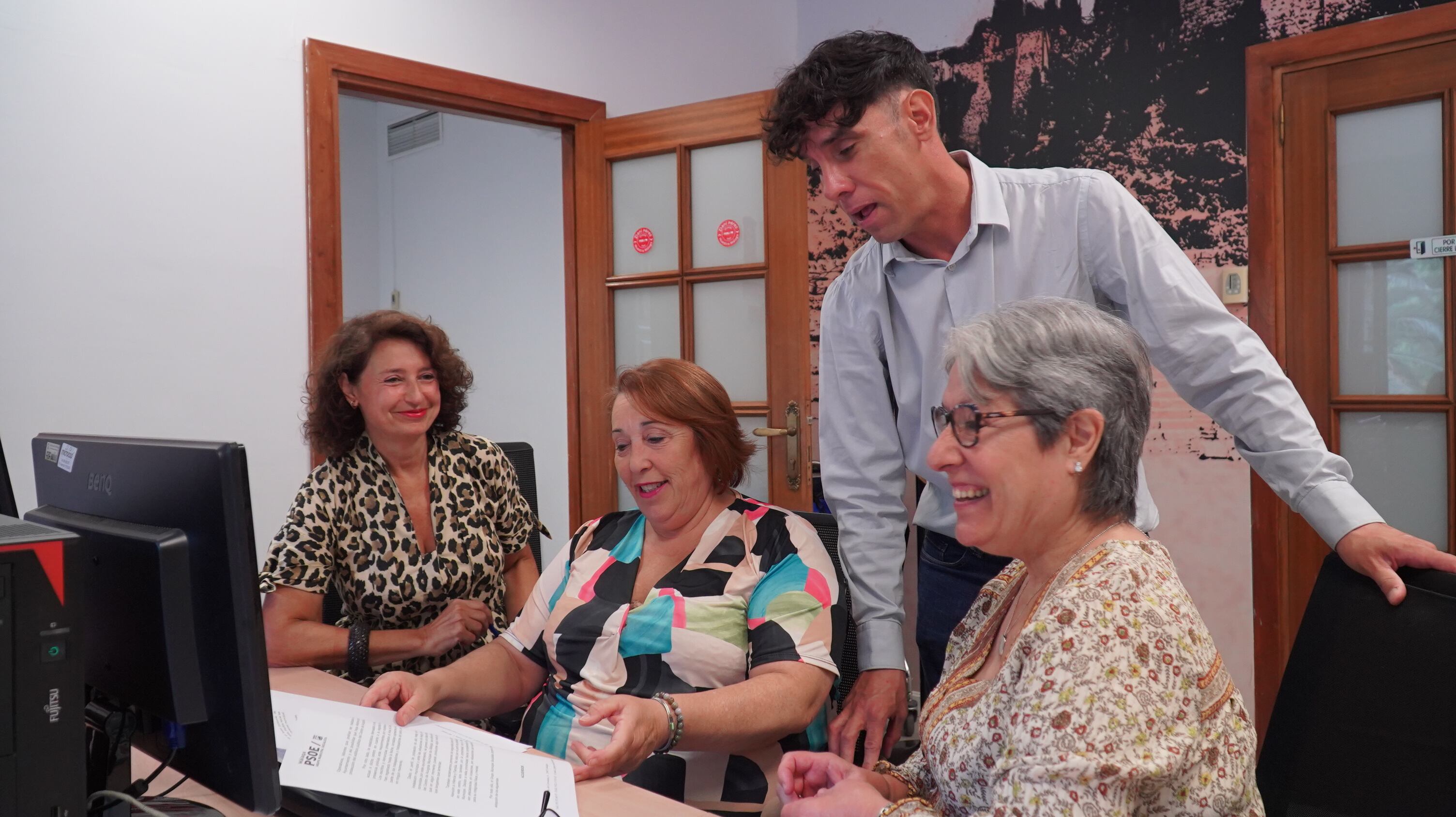 Momento de la intervención